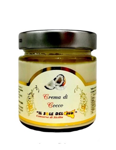 Crema di Cocco 200 gr Il Sole del Sud