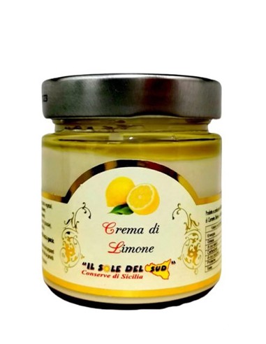 Crema di Limone 200 gr Il Sole del Sud