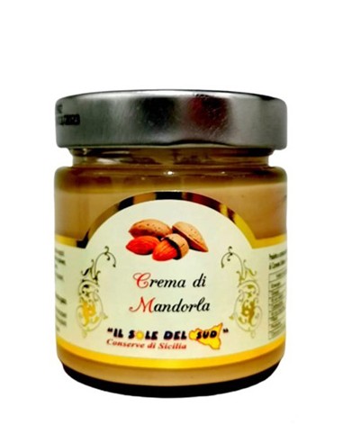 Crema de almendras 200 gr Il Sole del Sud