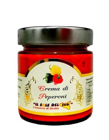 Crema de Pimientos 190 gr Il Sole del Sud