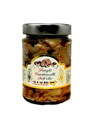 Cardoncelli Mushrooms in oil 290 gr Il Sole del Sud