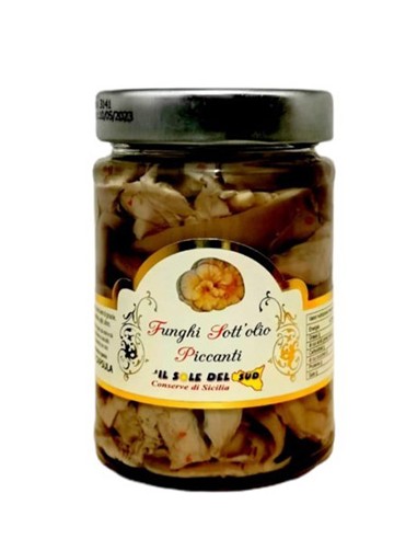 Champiñones Picantes en Aceite 290 gr Il Sole del Sud