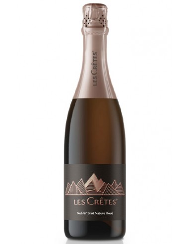 Neblu Brut Nature Metodo Classico Rose 75 cl Les Cretes