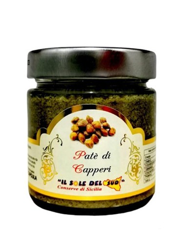 Patè di Capperi 190 gr Il Sole del Sud