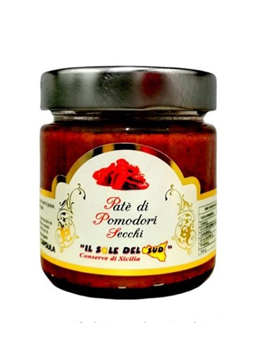 Dried Tomato Paté 190 gr Il Sole del Sud