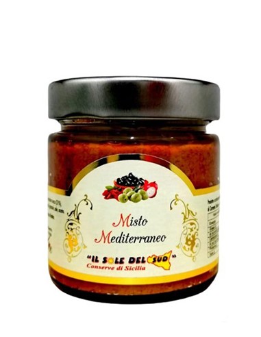 Pesto Méditerranéen Mixte 190 gr Il Sole del Sud