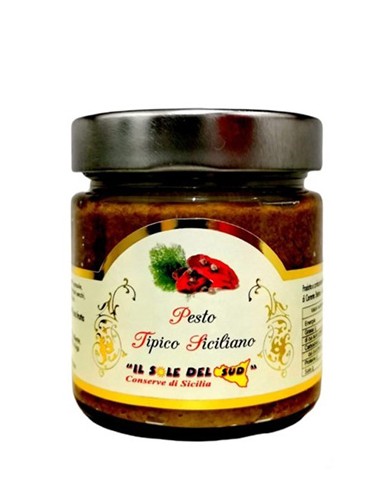 Pesto Tipico Siciliano 190 gr Il Sole del Sud