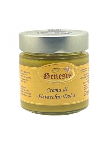 Crema di Pistacchio Siciliano Dolce 220 gr Genesis