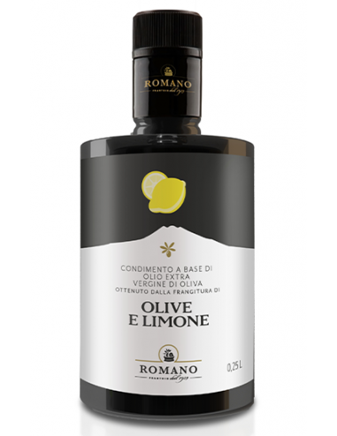 OLIVES AND LEMON Flavored Extra Virgin Olive Oil 10 cl F R V