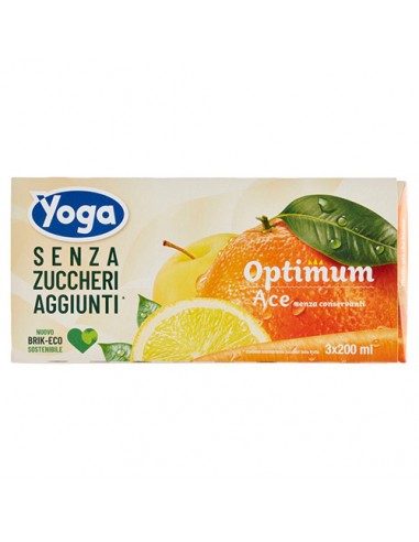 Ace Senza Zuccheri Brick 3 X 20 cl Yoga