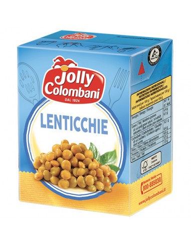 Lentilles 380 gr Jolly Colombani