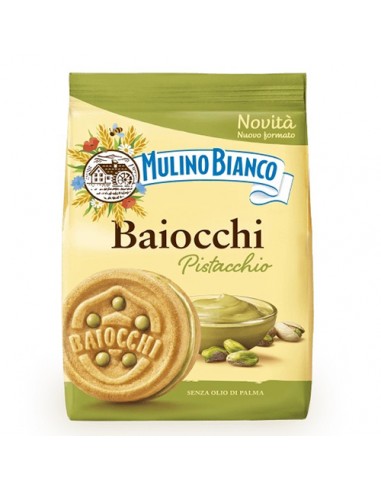 Baiocchi à la pistache 240 gr Mulino Bianco