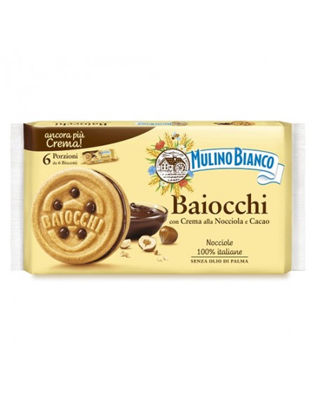 Baiocchi Avellanas 6 X 336 gr Mulino Bianco