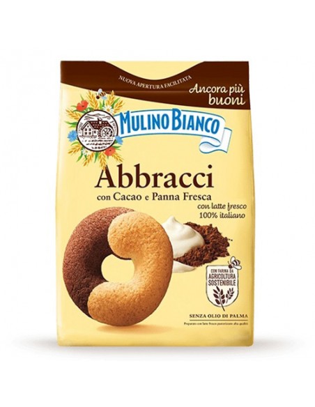 Abbracci Shortbread Biscuits 350 gr Mulino Bianco