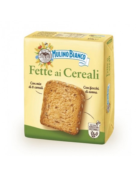 Biscottes de céréales 32 x 315 gr Mulino Bianco