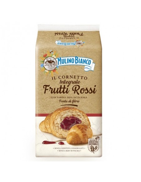 Croissants complets aux fruits rouges 6 x 300 gr Mulino Bianco