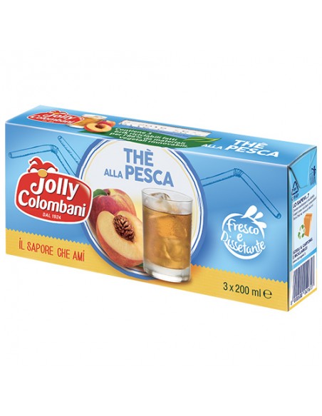 Thé à la Pêche 3 x 20 cl Jolly Colombani