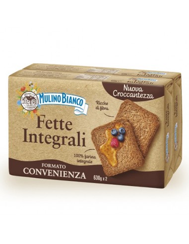 Fette Biscottate Integrali 1260 gr Mulino Bianco