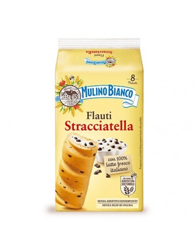 Flautas de Stracciatella 280 gr Mulino Bianco