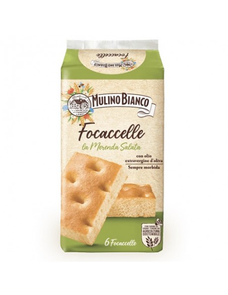 Focaccelle mit Nativem Olivenöl Extra 198 gr Mulino Bianco