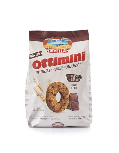 Ottimini complets aux pépites de chocolat 300 gr Divella