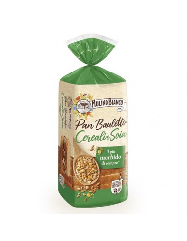 Pan Bauletto Cereals and Soya 400 gr Mulino Bianco