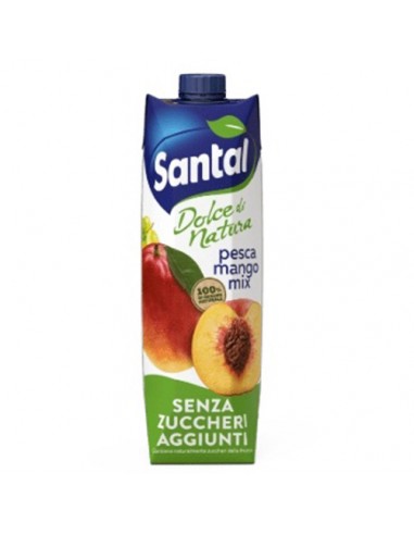 Peach Mango Without Sugar Prisma 1 lt Santal