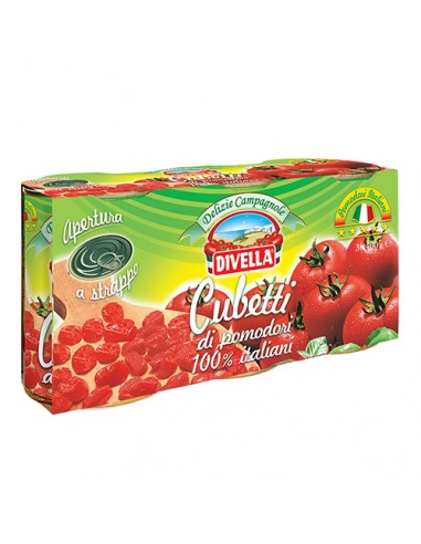 Diced Tomato 3 x 400 gr Divella