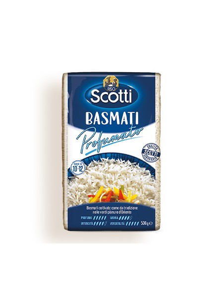 Arroz Basmati Fragante 500 gr Arroz Scotti