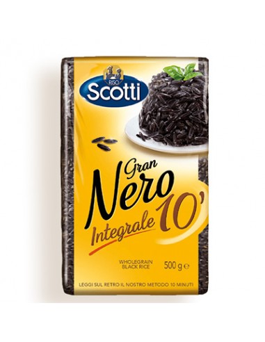 Arroz Integral Gran Nero 10 min 500 g Arroz Scotti