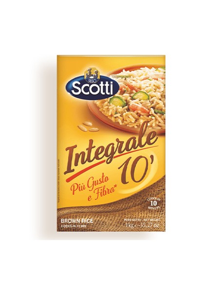 Brown rice 10 min 1 kg Scotti rice