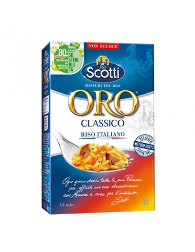 Riz doré classique 1 kg de riz Scotti