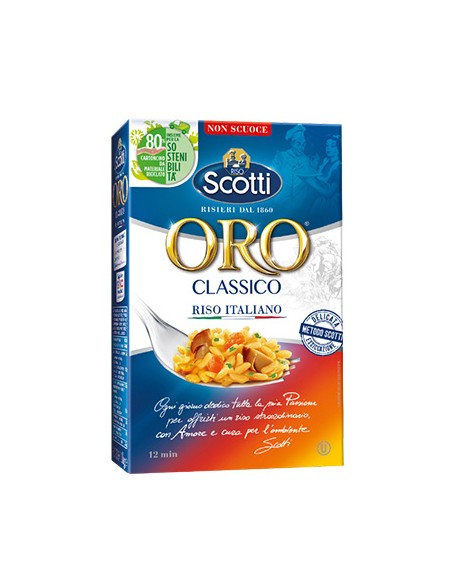 Riz doré classique 1 kg de riz Scotti