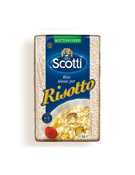 Reis für Risotto 1 kg Scotti-Reis