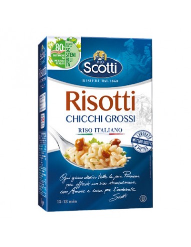 Arroz Risotti Granos Grandes 1 kg Arroz Scotti