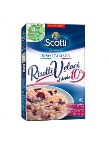 Risotti Rapide au Riz 10 min 1 kg de Riz Scotti