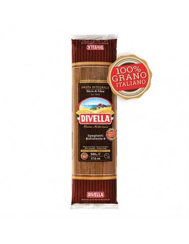 Wholemeal Restaurant Spaghetti 500 gr Divella