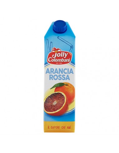 Blood Orange Juice Brik 1 lt Jolly Colombani