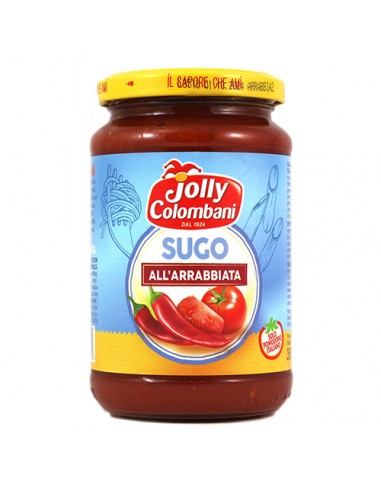 Arrabbiata Sauce Jar 350 gr Jolly Colombani