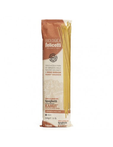 Spaghettis Kamut 500 gr Felicetti