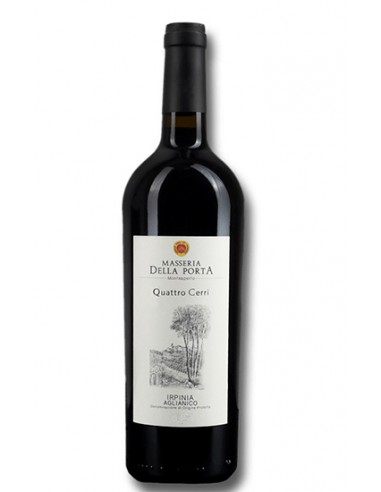 Irpinia Aglianico DOP cassa di legno 1,5 lt Masseria della Porta