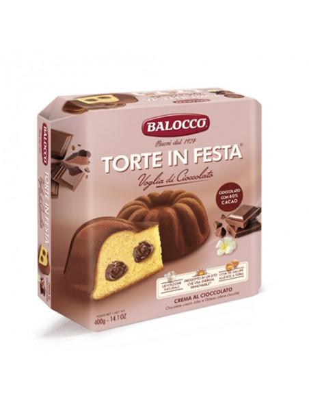 Gâteau de fête envie de chocolat 400 gr Balocco