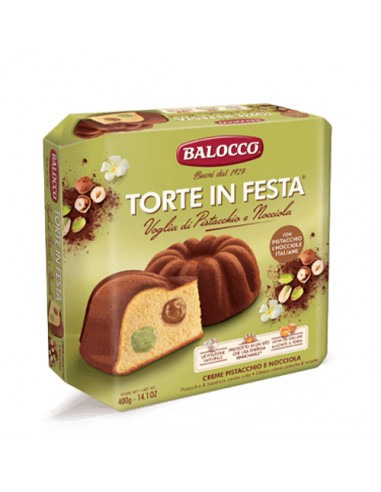 Gâteau Festif Voglia Pistache et Noisette 400 gr Balocco