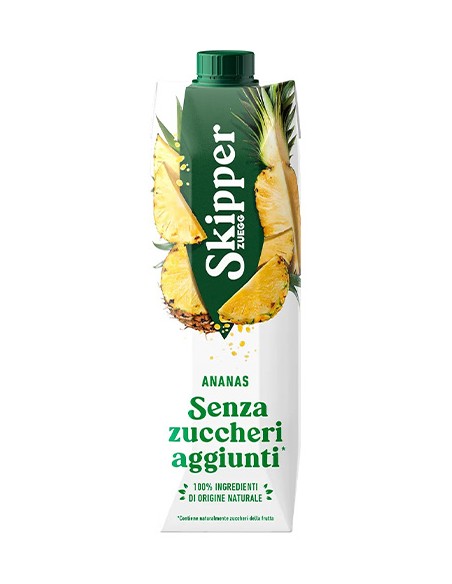 Ananas-Ziegel ohne Zucker 1 lt Skipper Zuegg