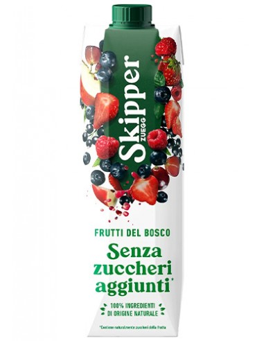 Beeren ohne Zucker Ziegelstein 1 lt Skipper Zuegg