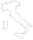 Mapa de Italia